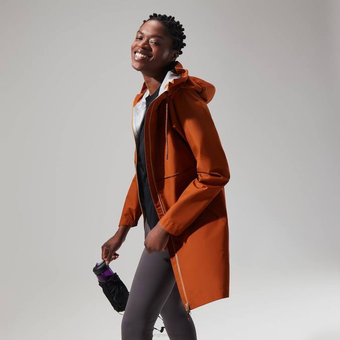 Berghaus ženske rothley jakna 6JTH307 oblačila karamela