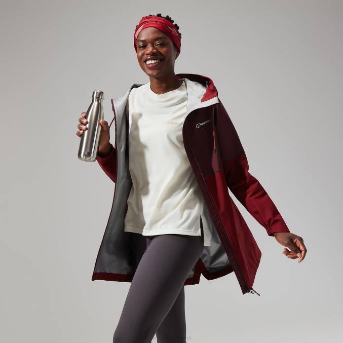 Berghaus ženske rothley jakna 6JTH309 oblačila rdeča