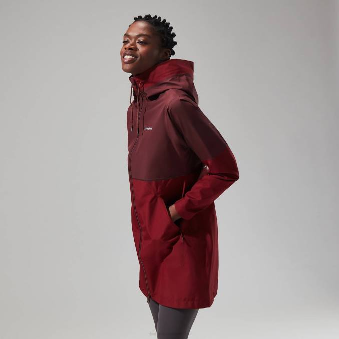Berghaus ženske rothley jakna 6JTH309 oblačila rdeča
