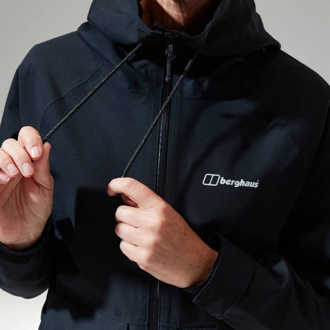 Berghaus ženske visok suknjič 6JTH316 oblačila Črna