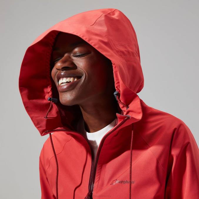 Berghaus ženske visok suknjič 6JTH319 oblačila rdeča