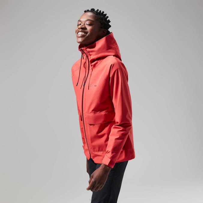 Berghaus ženske visok suknjič 6JTH319 oblačila rdeča