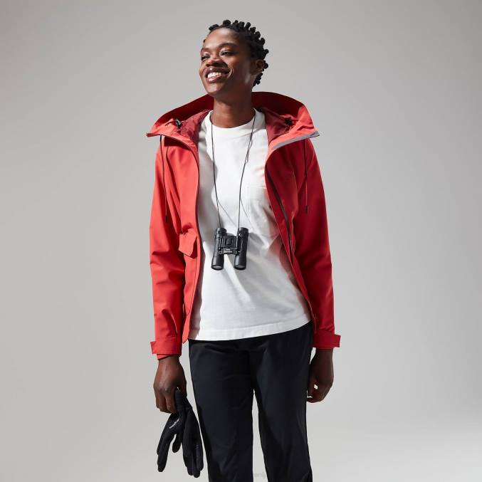 Berghaus ženske visok suknjič 6JTH319 oblačila rdeča