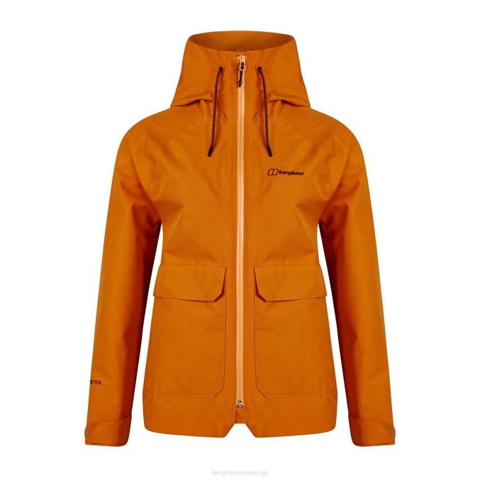 Berghaus ženske vodoodporna jakna z visoko višino 6JTH317 oblačila rumena