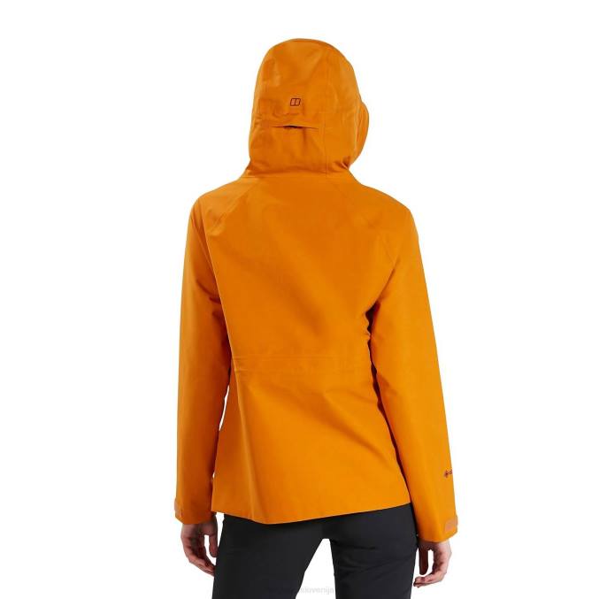 Berghaus ženske vodoodporna jakna z visoko višino 6JTH317 oblačila rumena