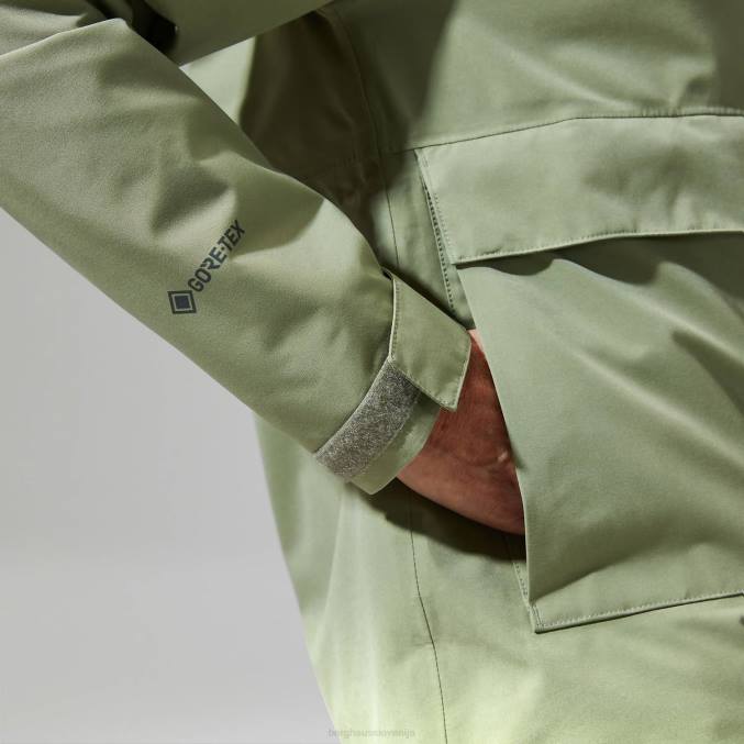 Berghaus ženske vodoodporna jakna z visoko višino 6JTH318 oblačila zelena