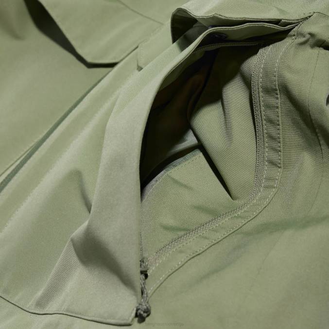 Berghaus ženske vodoodporna jakna z visoko višino 6JTH318 oblačila zelena