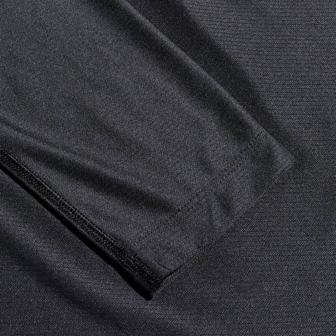 Berghaus ženske 24/7 tech majica z dolgimi rokavi in ​​pol zadrgo 6JTH504 oblačila Črna