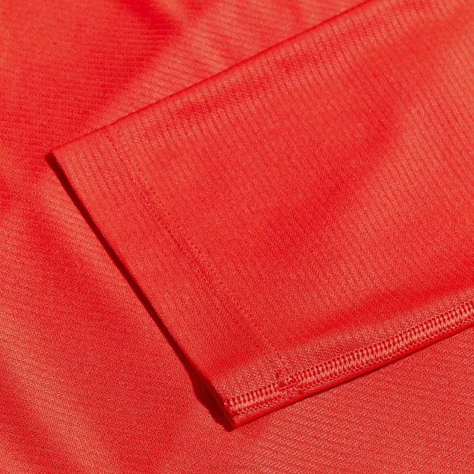 Berghaus ženske 24/7 tech majica z dolgimi rokavi in ​​pol zadrgo 6JTH525 oblačila oranžna