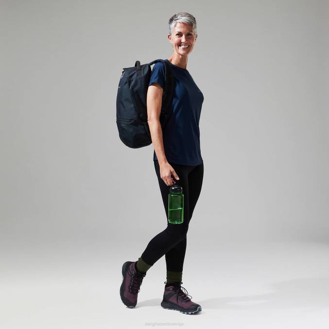 Berghaus ženske 24/7 tech tee super stretch ekipa 6JTH506 oblačila temno modra