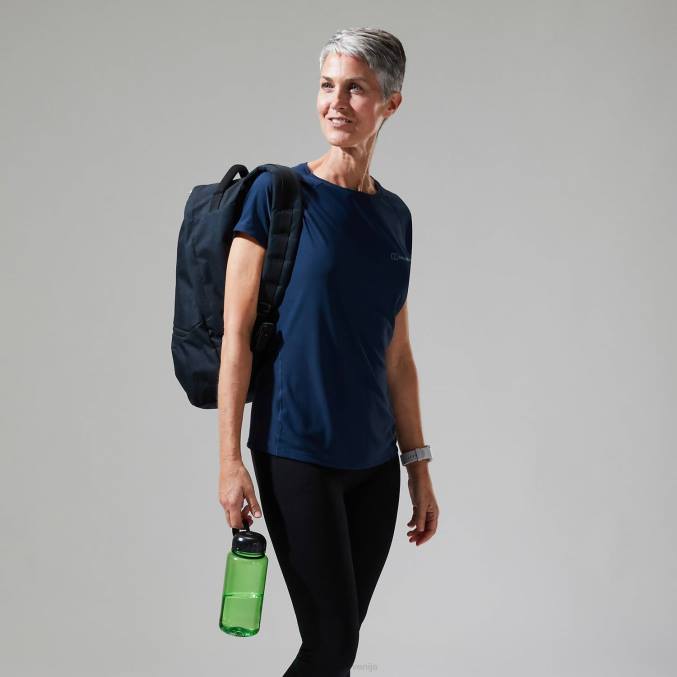Berghaus ženske 24/7 tech tee super stretch ekipa 6JTH506 oblačila temno modra