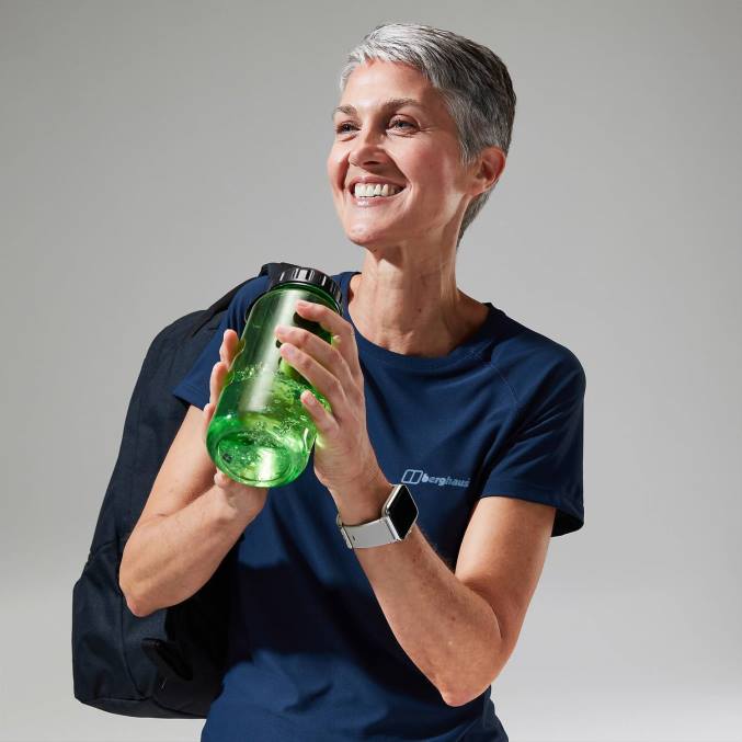 Berghaus ženske 24/7 tech tee super stretch ekipa 6JTH506 oblačila temno modra