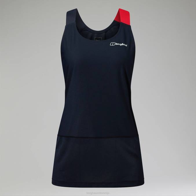 Berghaus ženske nesna baselayer jopič 6JTH523 oblačila temno modra