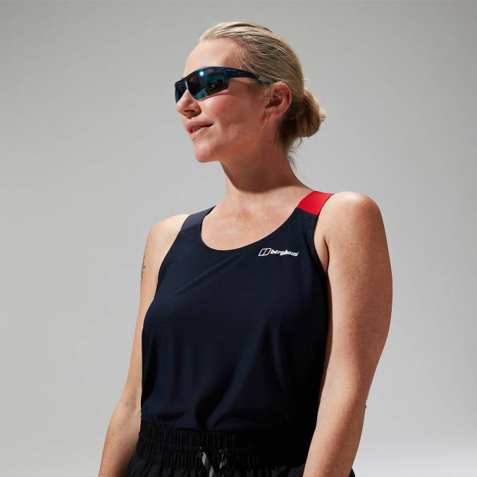 Berghaus ženske nesna baselayer jopič 6JTH523 oblačila temno modra