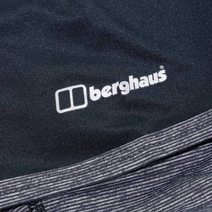 Berghaus ženske voyager tech majica s kratkimi rokavi 6JTH513 oblačila temno siva/črna