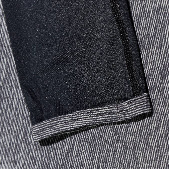 Berghaus ženske voyager tech majica z dolgimi rokavi 6JTH510 oblačila temno siva/črna